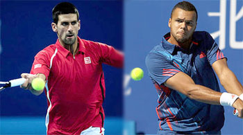 Tsonga,Djokovic Progress At Indian Wells