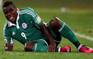 Emenike Bitter With NFF, Keshi For Neglect