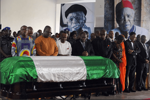 VIDEO: Eulogies For Chinua Achebe As He Is Laid To Rest