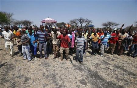 South Africa Amplats Miners To Stop Work From Thursday night