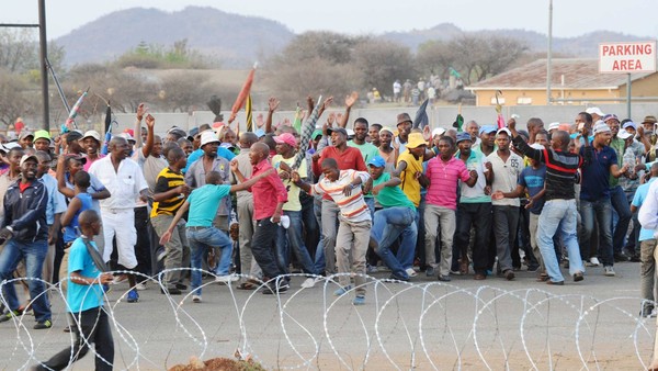 South Africa Workers’ Strike Raises Fears Of Mine Unrest