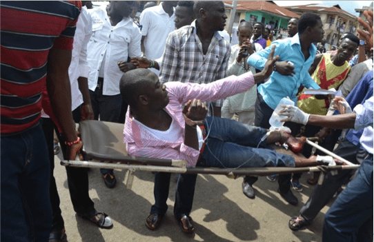 Kwara State Polytechnic Student Recuperating From Bullet Wounds