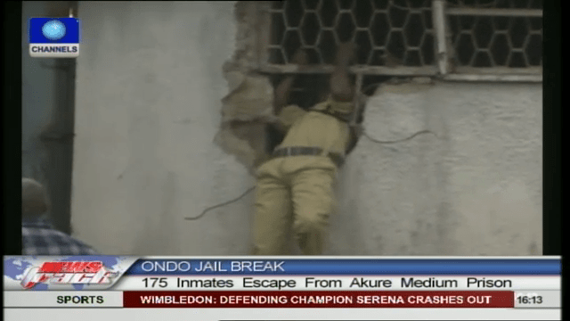 VIDEO: Ondo Search For 175 Escaped Prisoners