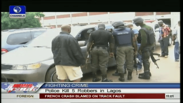 Five Robbers Killed In Lagos