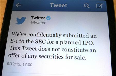 Twitter Takes First Step Toward Going Public