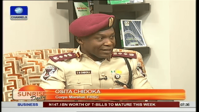 corp marshall federal road safety osita chidoka channels television
