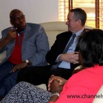 John Momoh, Jeffery Hawkins and Linda Thomas-Greenfield.