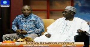 Tony Nyiam and Ahmed Tijani on Sunrise