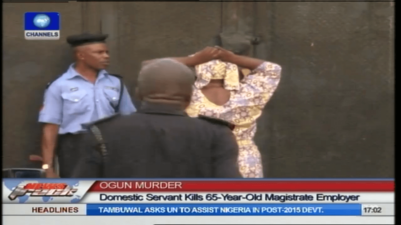 House Help Who Killed Ogun Magistrate Arraigned In Court – Channels