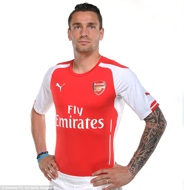 Maillot autographié Mathieu Debuchy