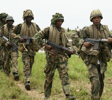 Nigerian Troops.