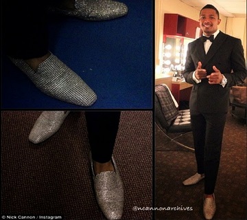 Nick Cannon Wore The World's Most Expensive Shoes Last Night