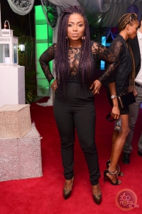 Lami Phillips at Dbanj 10th anniversary party