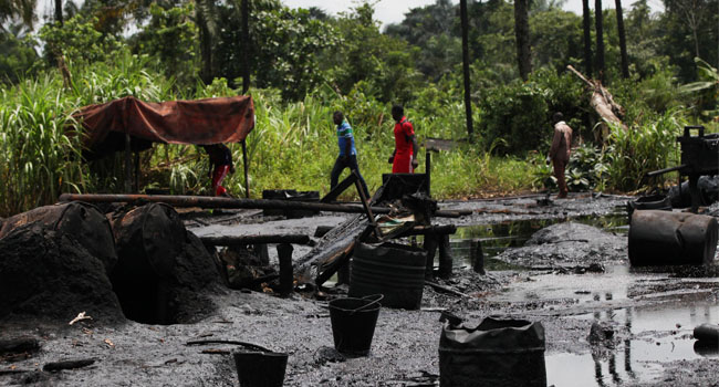 Army Destroys Illegal Bunkering Site In Rivers State