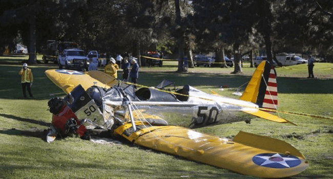 Actor Harrison Ford ‘Hurt In Plane Crash’