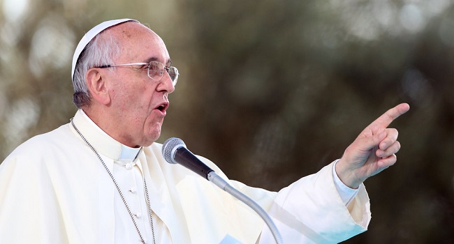 President Buhari Felicitates With Pope Francis At 80