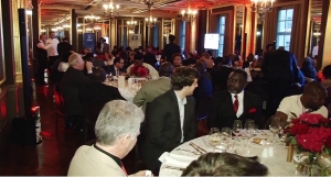 Guests at the Channels 24 launchin the UK held at the Hotel Cafe Royal London