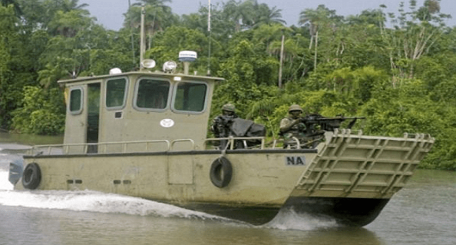 JTF Parades Sea Pirates In Bayelsa