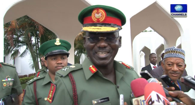 Buratai Commends Troops' Sacrifices In Christmas Message