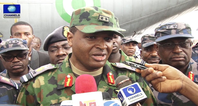 Military Working to Meet Deadline Against Insurgents – COAS