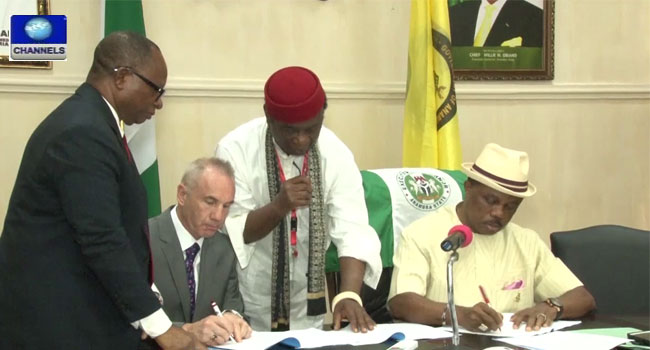 Obiano Signs Agreement With Irish Firm For Affordable Housing Units