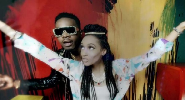 Di’ja Drops Falling For You Video Featuring  Patoranking