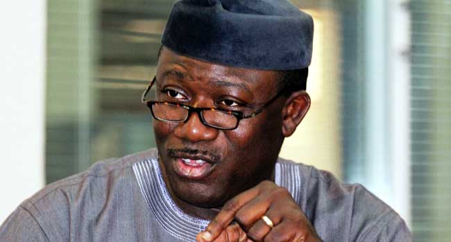 Kayode Fayemi Resigns As Minister