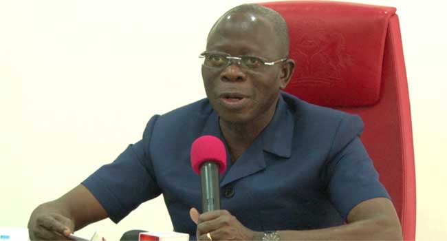 Oshiomhole Seeks Support For His Administration’s Tax Policy