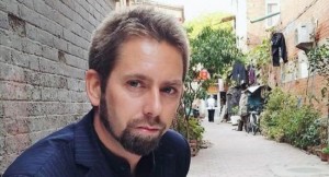 Swedish activist, Peter Dahlin