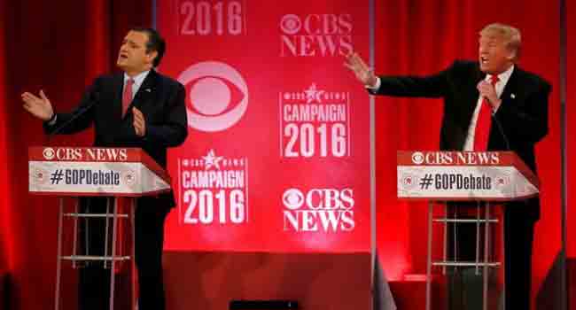 Trump Tangles With Rival In Republican Debate