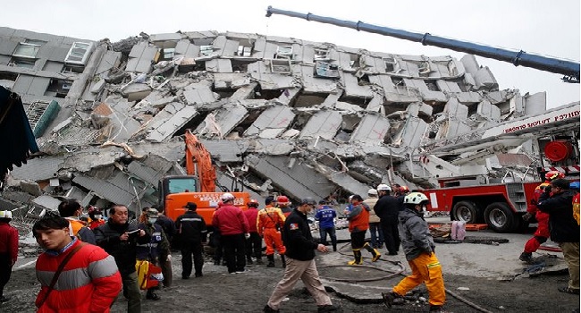 Two Rescued In Taiwan Earthquake