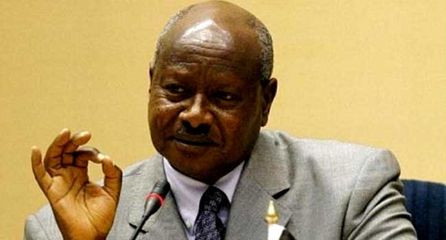 A file photo of Ugandan president, Yoweri Museveni