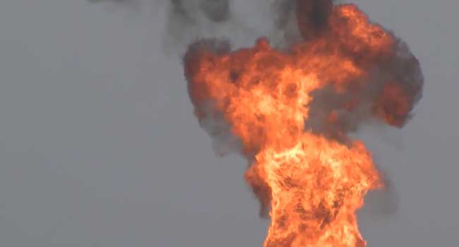 Gas Explosion Fire Destroys Farmlands In Imo