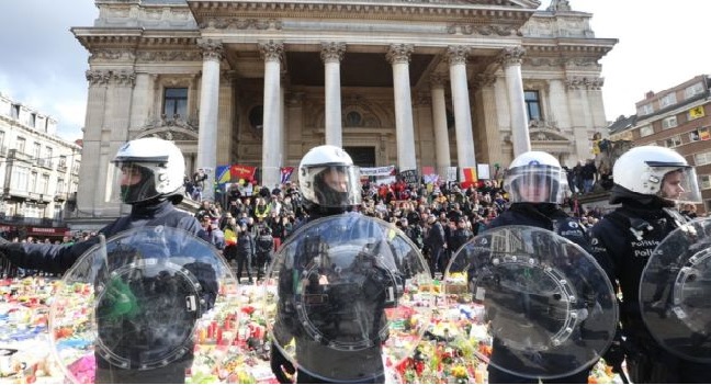 Brussels Attack: Belgian Police Break Up Street Protests