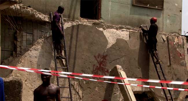 Two Injured In Mile 12 Building Collapse