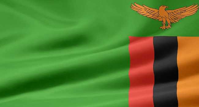 A file photo of the Zambian flag.