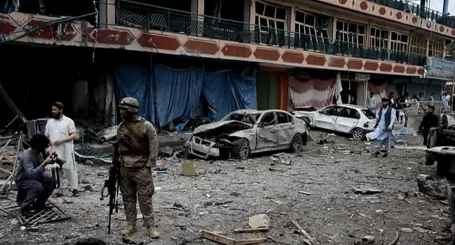 Suicide Bomber Kills Six Civilians North Of Afghan Capital