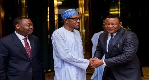 Nigeria's President, Buhari and Bernard Aliyu