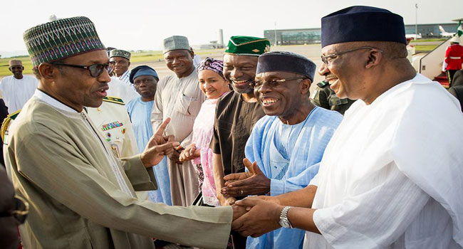 Muhammadu Buhari returns to Nigeria