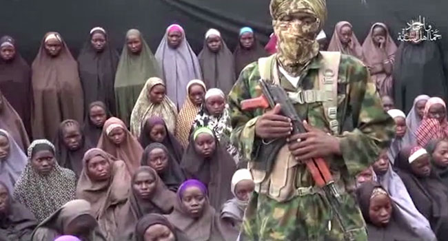 Boko Haram video, mala yamari, chibok girls, boko haram, sunday adoba, Boko Haram terrorists