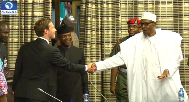 Buhari Commends Zuckerberg For Inspiring Nigerian Youths Into Entrepreneurship