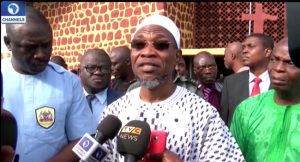 Rauf Aregbesola Osun State governor on flood