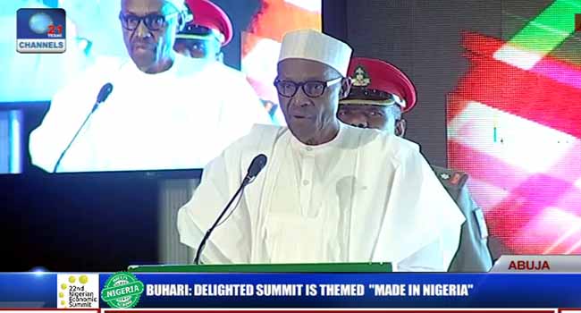 President Buhari Says He Is Committed To Diversification Of The Economy