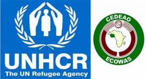 UNHCR, ECOWAS, IDP's