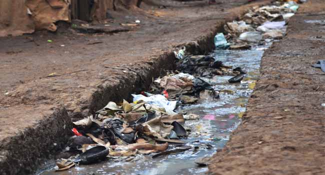 Delta state, warri, drainage clearing