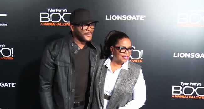 Oprah Winfrey Joins Tyler Perry For Premiere Of ‘Boo’