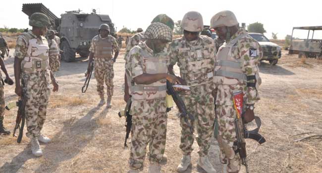 Troops, Boko Haram