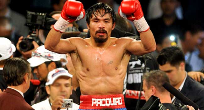 Pacquiao Arrives In Australia For WBO Title Defence