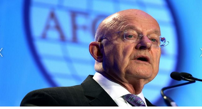 U.S. Spy Chief Submits Letter Of Resignation