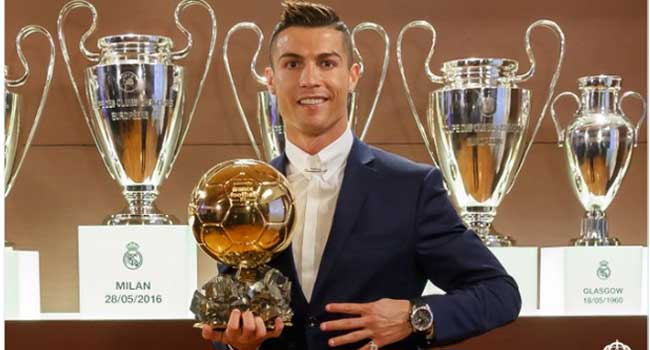 Cristiano Ronaldo Wins Fourth Ballon d’Or